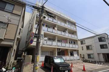 目黒第3コーポの外観(南西側から)