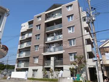 パレ北武庫之荘の外観（南東側から）