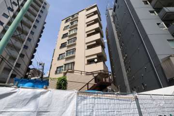 ウィン目黒の外観(南東側から)