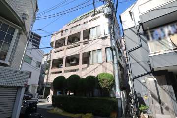下目黒シティハウスの外観(南西側から)