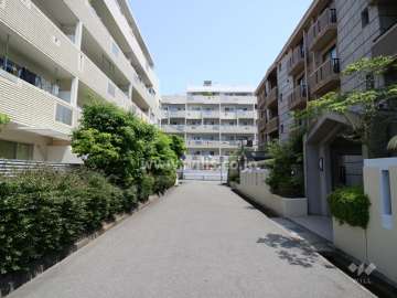 敷地南西側の前面道路