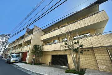 オーベル目黒の外観（北西側から）