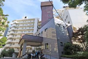マンション恵比須苑の外観(北西側から)