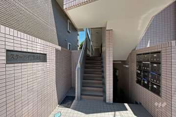 エントランスと共用ポスト