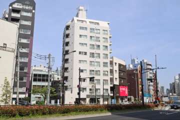 フォンテーヌ目黒の外観（北西側から）