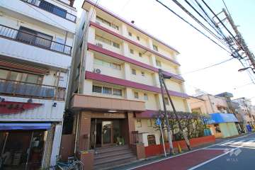 卓巳コーポの外観（北西側から）