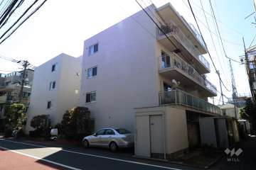 学芸大ハウスの外観（北西側から）