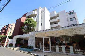 自由が丘シティハウスの外観（北西側から）