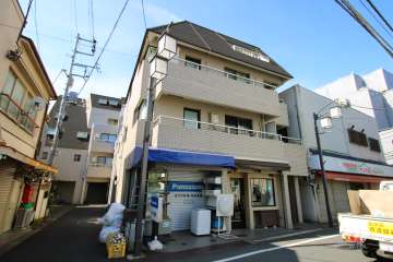 シティハイツ祐天寺の外観（北東側から）