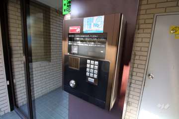 インターホンの操作盤