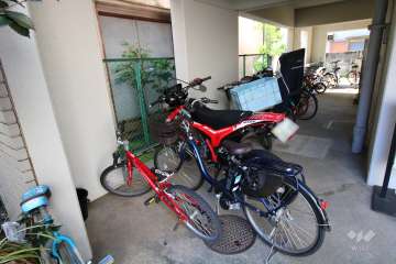 駐輪場、バイク置場