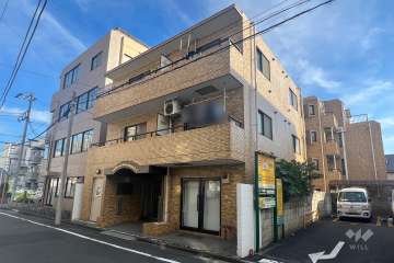 ライオンズマンション学芸大学第三の外観(北西から)