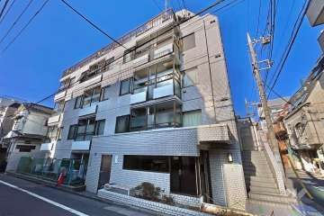 祐天寺センチュリー２１の外観（北東側から）