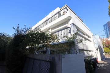 西郷山コーポラスの外観(南東側から)