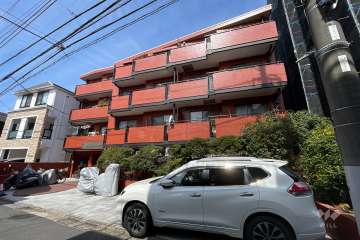 セザール目黒ガーデンの外観（南東側から）