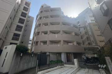 クオリア目黒大橋イーストの外観（北東側から）