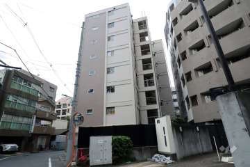 目黒第五コーポラスの外観（北側から）