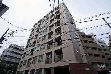 目黒第五コーポラスの外観（北東側から）