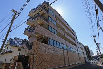 エーブル目黒洗足の外観（北東側から）