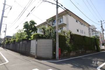 下目黒アパートメンツの外観(南東側から)