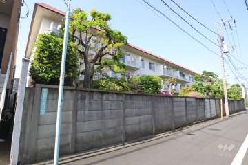 下目黒アパートメンツの外観(南西側から)