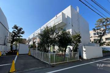 祐天寺パークホームズの外観（北東側から）