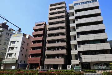 ジャルダン目黒の外観(北東側から)