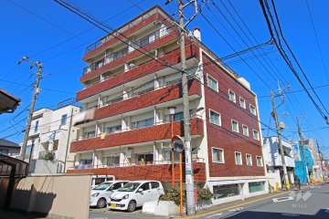 学芸大スカイマンションの外観（南東側から）