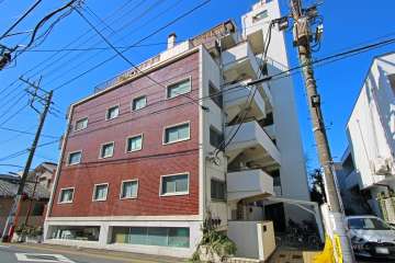 学芸大スカイマンションの外観（北東側から）