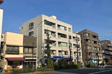 ディアハイム目黒の外観(南西側から）