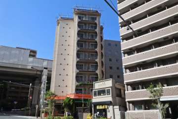 大橋スカイハイツの外観（南側から）