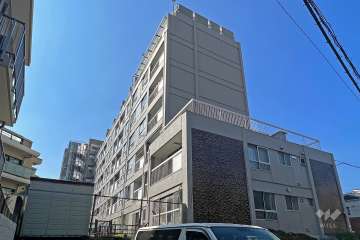 東山コーポラスの外観(北東側から)