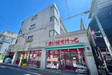 ビラ自由が丘の外観（南西側から）