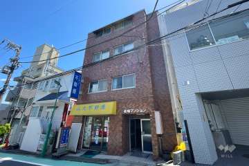 若嶋マンションの外観（北西側から）