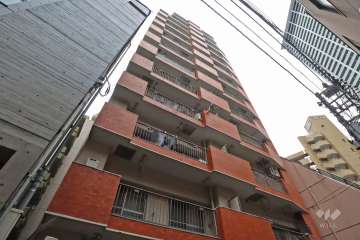 パラスト上目黒の外観(北西側から)