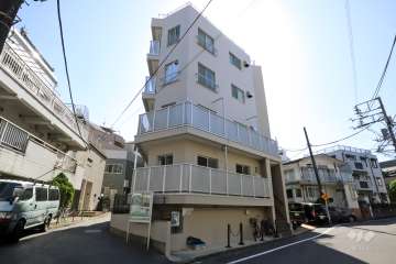 渋谷コーポの外観（北東側から）