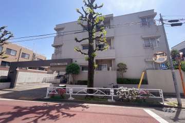 コープ野村祐天寺中町の外観（北西側から）