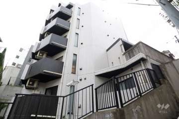 シンシアフォーディー目黒大橋の外観(北東側から)　