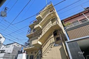 双葉マンションの外観(北西側から)