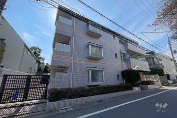 ハイタウン都立大学の外観（北東側から）