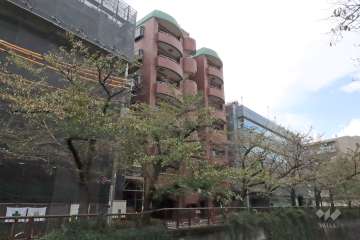 ＶＩＥＷ東山の外観（北東側から）