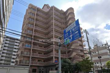 03-カネボウ伊丹グリーンマンションの外観(北東側から)