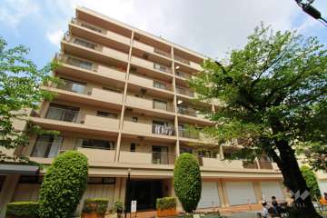 アルス自由が丘の外観（南西側から）