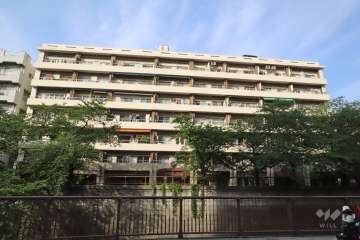 中目黒マンションの外観(南西側から)