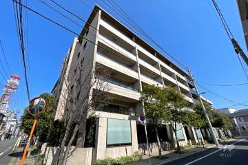 プラウド目黒本町の外観（南西側から）