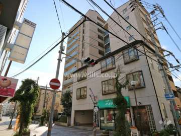 ヨークベル伊丹中央の外観（北西側から）