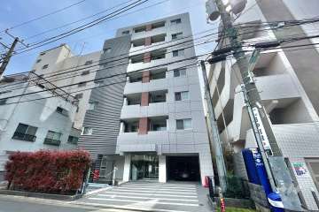 シティインデックス目黒の外観（北西側から）