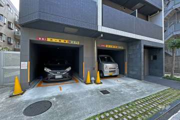 敷地内のコインパーキング