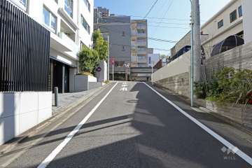 敷地南西側道路