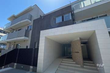 オープンレジデンシア目黒八雲の外観（北東側から）